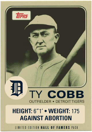 Illustration for article titled Collectors Rejoice! Topps Just Released A Limited-Edition Hall Of Famers Pack That Includes Each Legend’s Stance On Abortion